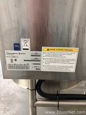 Reator de Aço Inoxidável aço inox Cleveland Range LLC KEL60T