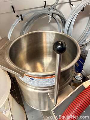 Reator de Aço Inoxidável aço inox Cleveland Range LLC KET-12T