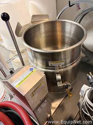Reator de Aço Inoxidável aço inox Cleveland Range LLC KET-12T