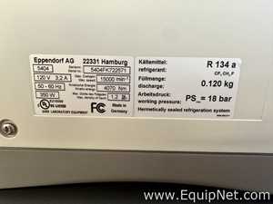 Eppendorf 5424R Refrigerated Laboratory Centrifuge