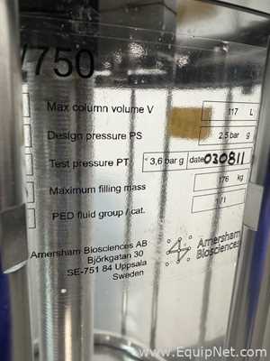 Columna de Cromatografía Amersham Biosciences Corp. BPG 450/750