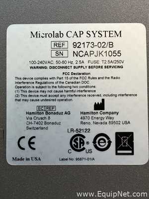 Manipulador de Líquidos Hamilton Microlab Nimbus