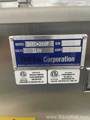 IMPAK Corporation CHTC-280F Vacuum Sealer