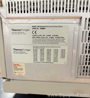 Espectrômetro de Massa Thermo Electron Corporation Finnigan TSQ Quantum