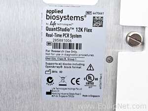 PCR e Termociclador Applied Biosystems QuantStudio 12K Flex