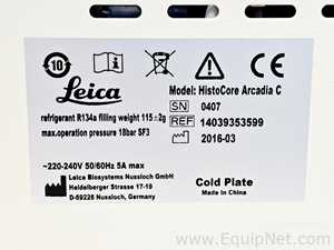 Equipamento para Histologia Leica HistoCore Arcadia C