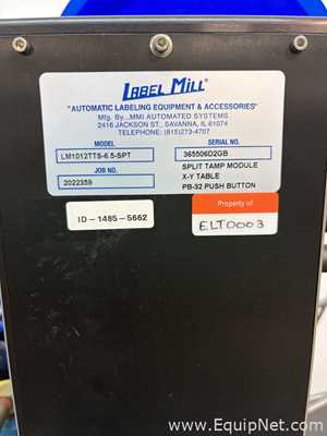 Etiquetadora Label Mill LM1012TTS-6.5-SPT