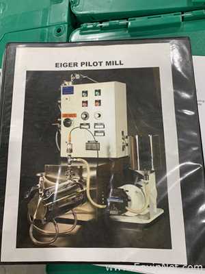 Eiger Machinery M1000 Mini Mill Laboratory Bead Mill
