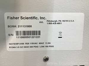 Enfriador Fisherbrand Isotemp 4100