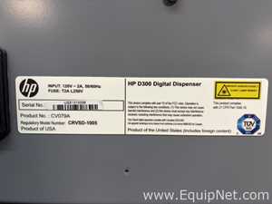 HP CRVSD-1005 D300 Digital Dispenser