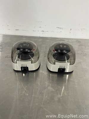 Lot of 2 Fisher Brand Sprout Plus Laboratory Centrifuge
