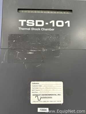 Espec TSD-101-W Thermal Shock Chamber