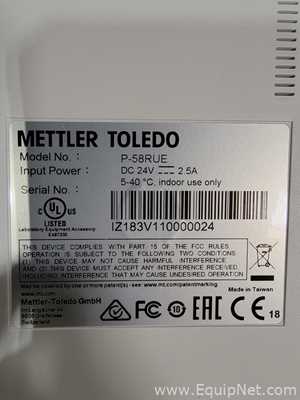 Lot of 5 Mettler Toledo P-58RUE Printer
