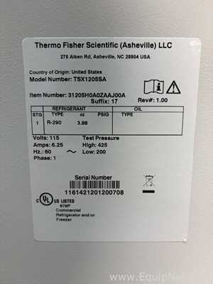 Refrigeradores Thermo Scientific TSX1205SA