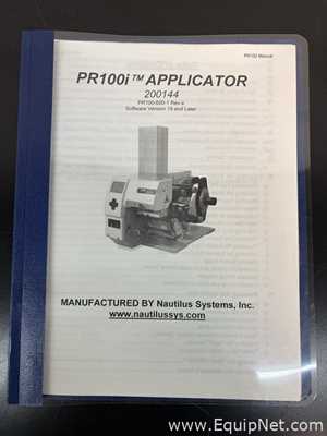 Nautilus Systems PR100i Print-and-Apply Labeling System