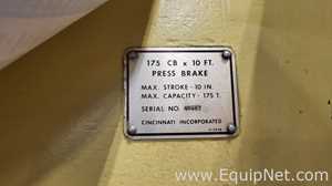 Máquina de Dobra Cincinnati Inc. CB 175