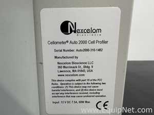 Analisador de Células Sanguíneas Nexcelom Cellometer Auto 2000