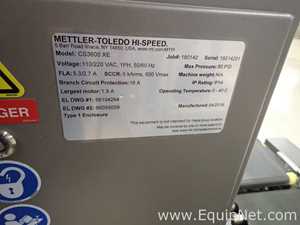 Linhas de Verificador de Peso Mettler Toledo Hi-Speed, Inc. CS3600 XE