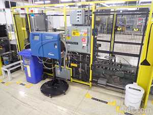 Crown Royal Bottling Line 1 - 170 BPM - 375 ml in a 24 Pack Glass Bottle Filling