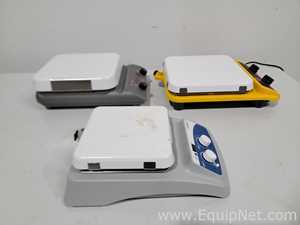 Lot of 3 Stirrer and Hot Plate