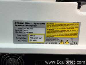 Analizador Stable MicroSystems TA-HDplus