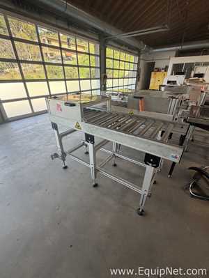 Lot of 6 MK North America Roller Conveyor System