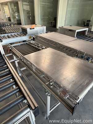 Lot of 6 MK North America Roller Conveyor System