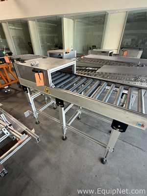 Lot of 6 MK North America Roller Conveyor System