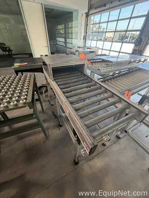 Lot of 6 MK North America Roller Conveyor System