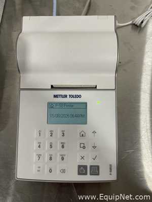 Mettler Toledo XPE504 Analytical Balance With P-58RUE Printer and Marble balancing table