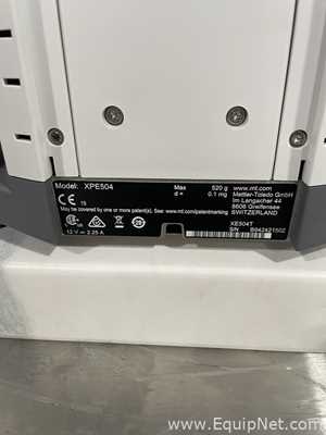 Mettler Toledo XPE504 Analytical Balance With P-58RUE Printer and Marble balancing table