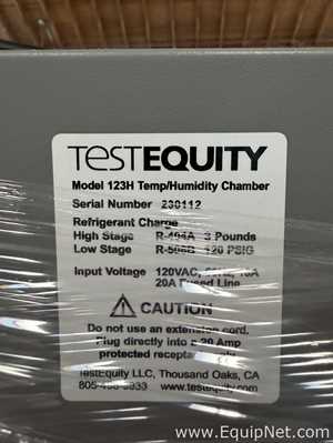 Test Equity 123H Temperature Humidity Chamber