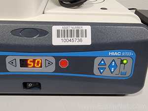 HACH HIAC 9703 Plus Liquid Particle Counter