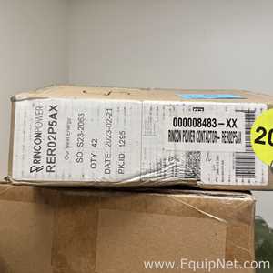 Lot of 7 Boxes of Unused Rincon Power RER02p5AX Contactors