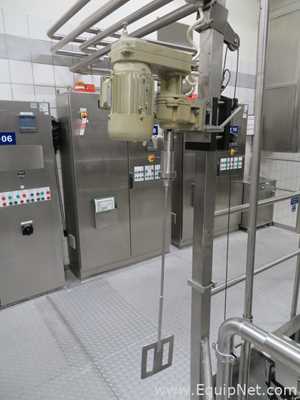 Mounted Industrial Mixer- Filling Lines
