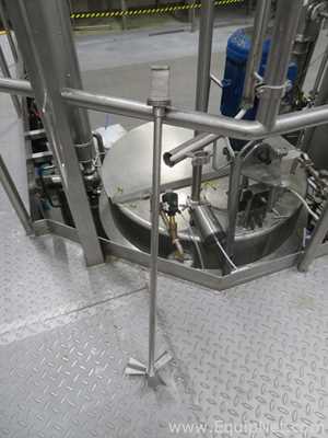 Mounted Industrial Mixer- Filling Lines
