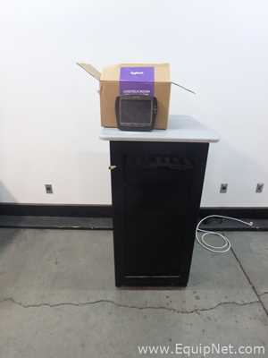 Conference Room Equipment Cabinet with Crestron Controller, Blue Ray Player and More