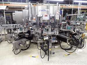 Krones Autocol Checkmat Labeler and Inspection System with 6 Stations - Line 4
