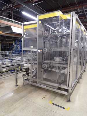 Hartness International Dynac 6400 Spiral Accumulating Conveyor - Line 4