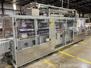 Beverage Tray Packing, Shrink Wrapping and Palletizing Line