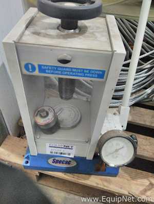 Specac Manual Hydraulic Press