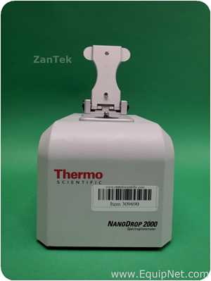 Espectrofotómetro Thermo Fisher Scientific Nanodrop 2000