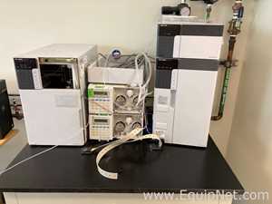 Shimadzu HPLC With CBM 20A System Controller, CTO 20AC Column Oven, Two Nanostream And SIL 20AC