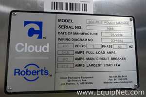 Máquinas para Formado, Llenado, Sellado Cloud Soluble Pouch Machine