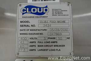 Máquina Formadora, Envasadora e Seladora Cloud Soluble Pouch Machine