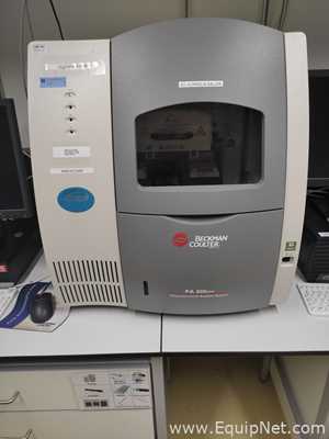 Analisador Beckman Coulter PA800Plus