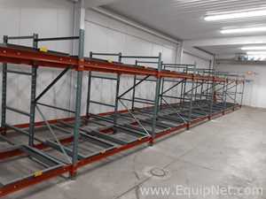 Warehouse Racking with Rolled Placement