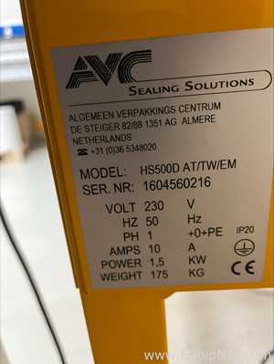 Selladora en L AVC Sealing Solutions HS500D