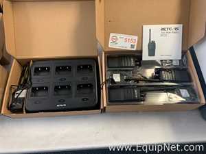 Lot of (6) Two way Radios
