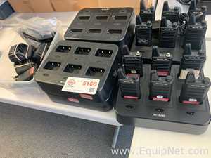 Lot of (12) Two way Radios